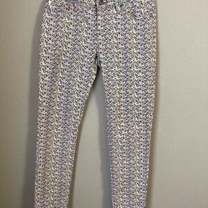 Roxy Skinny Floral Print Boho Jeans